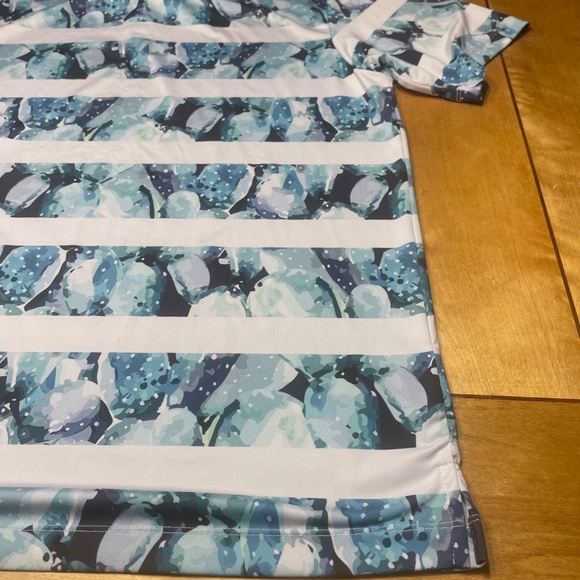 Bad Birdie Polo Abstract Watercolor Size XL Performance Golf - Picture 12 of 14